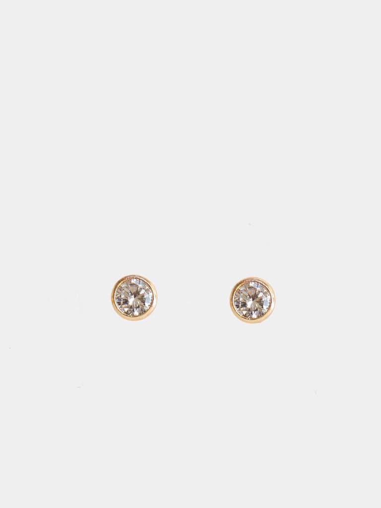 Rio Earrings Gold Filled Sporty Studs