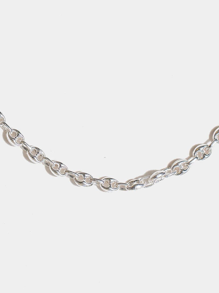 Shop OXB Necklace Anchor Chain, Sterling Silver