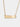 Shop OXB Necklace Monogram Bar Necklace