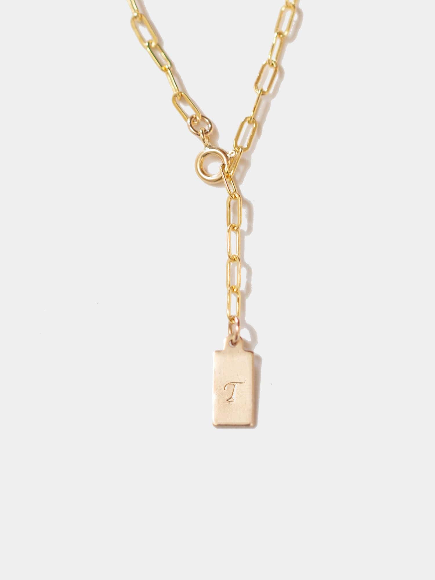 Shop OXB Necklaces Gold Filled / A Monogram Convertible Chain