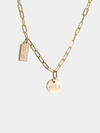 Shop OXB Necklace Gold Filled / 16" / I am Affirmation Disc Necklace