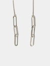 Shop OXB Earrings Sterling Silver / XL Paperclip XL Threader Earrings