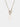 Shop OXB Necklace Sterling Silver / Rolo Chain / 16" Monogram Abby Necklace