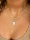 Shop OXB Necklaces Mantra Disc Necklace