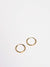 OXBStudio Earrings Gold Filled / Small Endless Hoops
