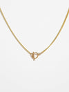 OXB Studio Necklace Gold Filled / Curb Chain / 14" Comet Chain
