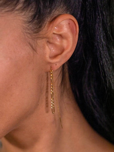 Shop OXB Earrings XL Threader Earrings